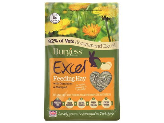 BURGESS EXCEL D`LION HERBAGE TIM HAY 1KG