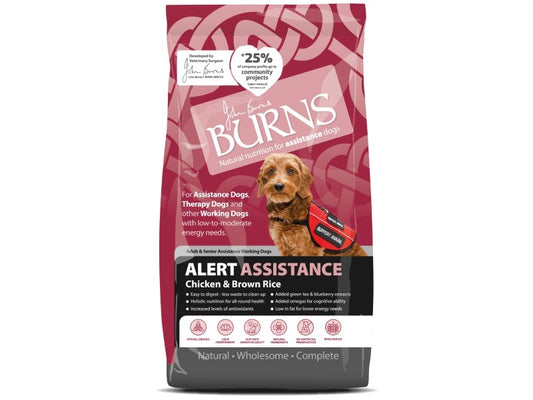 Burns Dog Working Alert Chicken 12kg