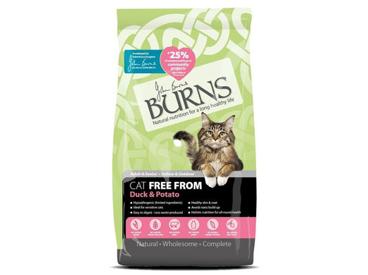 BURNS GF Cat Duck & Potato 5KG