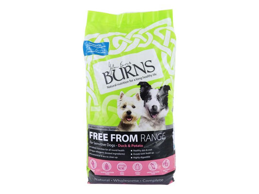 Burns Grain Free Adult Duck & Potato 12kg
