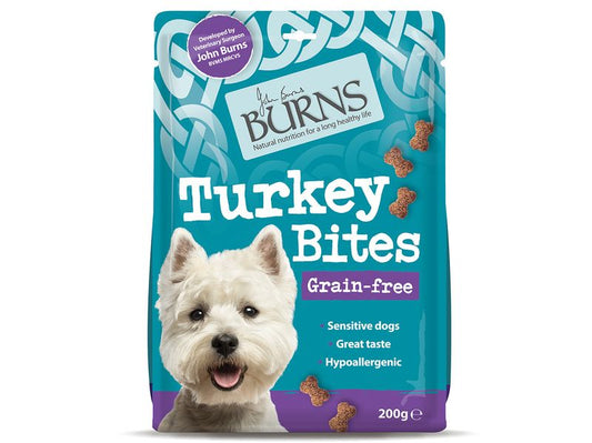Burns Free From Turket Dog Treats 200g