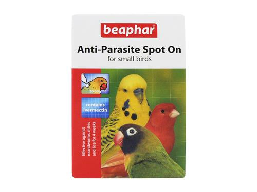 *NI BEA ANTI PARASITE SPOT-ON SML BIRD