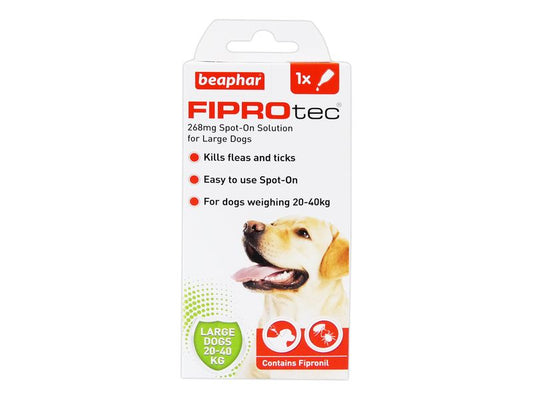 *NI FIPROTEC SPOT ON LGE DOG 1 TREATMENT