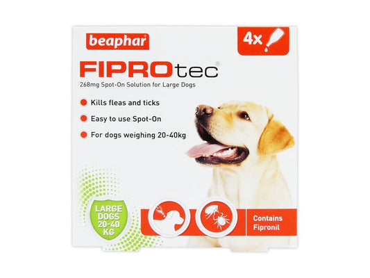 *NI FIPROTEC SPOT ON LGE DOG 4TREATMENTS