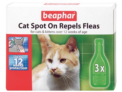 BEAPHAR CAT FLEA SPOT ON 12 WK