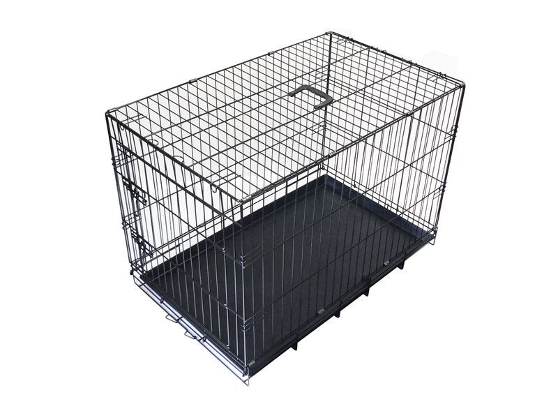 CHEEKO FOLD FLAT DOG CRATE MED 36"1 DOOR
