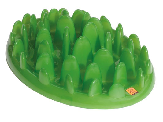 GREEN SLOW DOG FEEDER