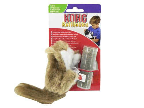 Kong Catnip Squirrel Cat Toy 16cm