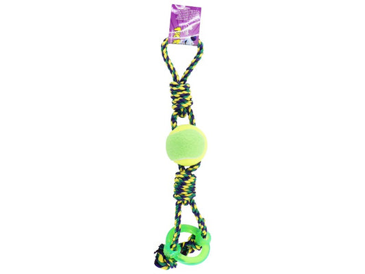 Cheeko Big Tug with Ball & Chew Ring 50cm