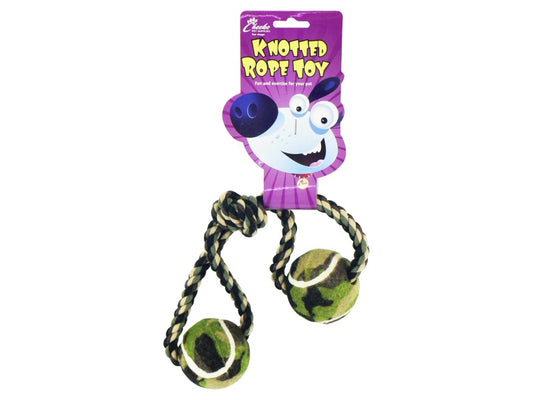 Cheeko Tennis Ball Rope Dumbell 30cm