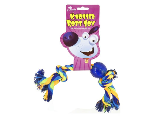 Cheeko Knotted Rope & Ball 30cm