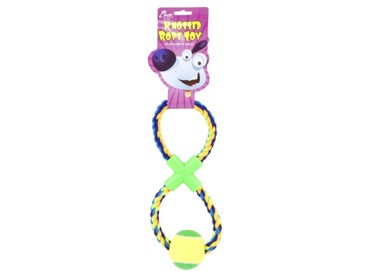 Cheeko Figure 8 Rope Tug & Ball 30cm