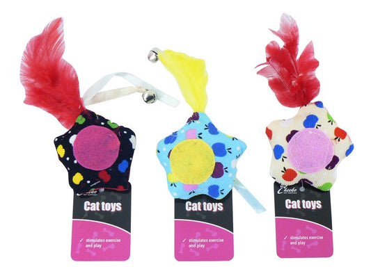 CHEEKO Corduroy  Flower Cat Toy 5CM