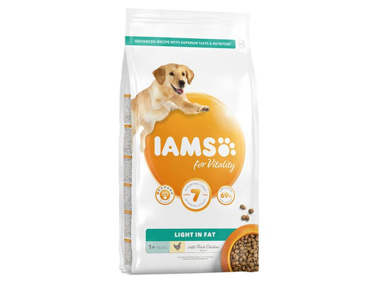 IAMS Dog Adult Light Chicken 12kg