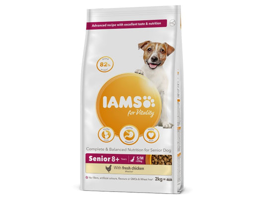 IAMS Dog Senior Small & Medium Chicken 2kg