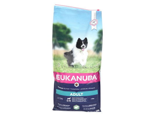 Eukanuba Adult Small & Medium Breed Lamb & Rice 12kg