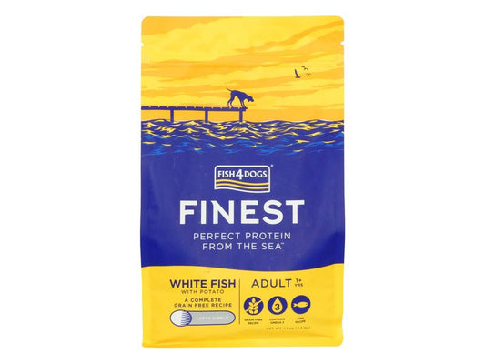 Fish4Dogs Finest Adult Large White Fish 1.5kg
