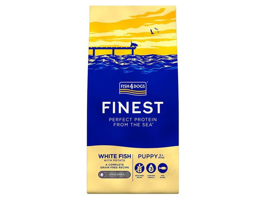 Fish4Dogs Finest Puppy White Fish 6kg