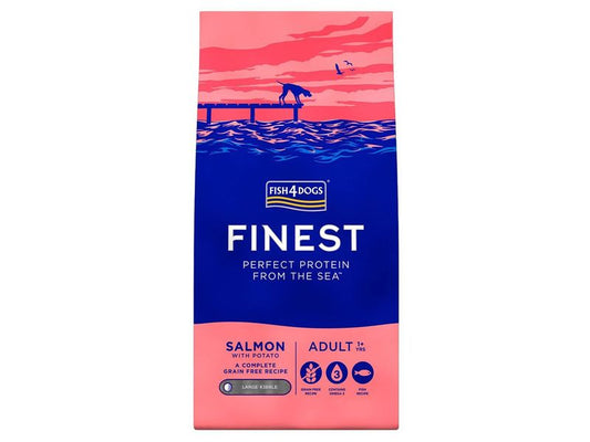 Fish4Dogs Finest Adult Large Salmon 6kg