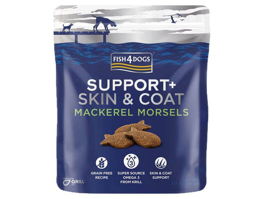 Fish4Dogs Skin & Coat Mackerel Morsels 225g