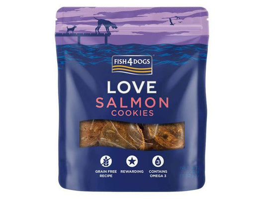 Fish4Dogs Love Salmon Cookies 100g