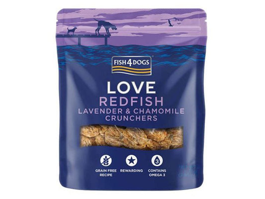 Fish4Dogs Love Redfish Crunchers 100g