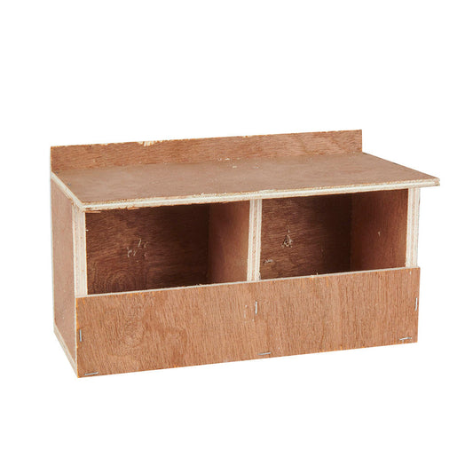 Finch Nest Box Double