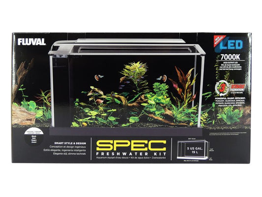 FLUVAL SPEC 19LT BLACK AQUARIUM