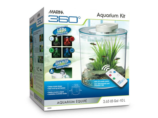MARINA 360 AQUARIUM 10L