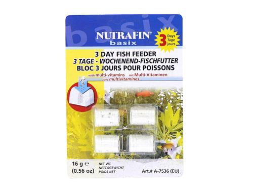 Nutrafin 3 Day Vacation Fish Feeder