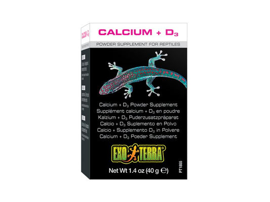 EXO TERRA CALCIUM & D3 SUPPLEMENT 40G