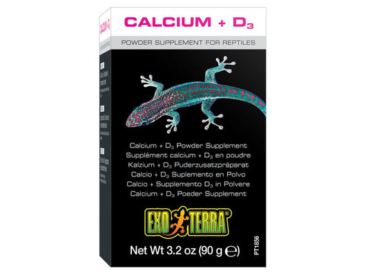 EXO TERRA CALCIUM & D3 SUPPLEMENT 90G