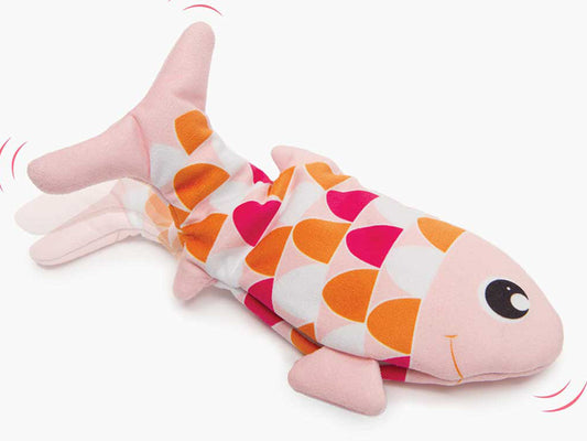 CATIT Groovy Motion Act Fish Pink