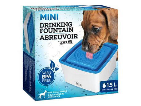 ZEUS DOG MINI DRINKING FOUNTAIN 1.5L