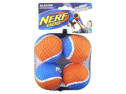 Nerf Blaster Tennis Ball Medium 4pk