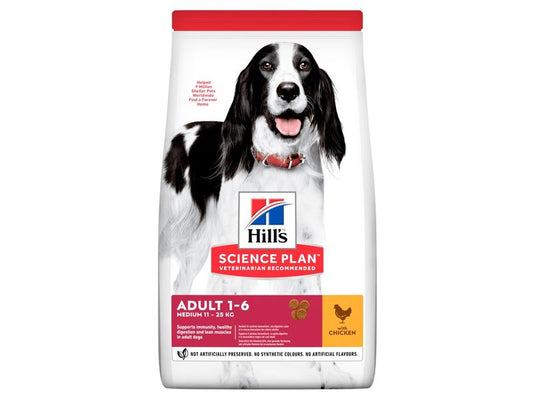Hills Science Plan Adult Dog Medium Chicken 2.5kg