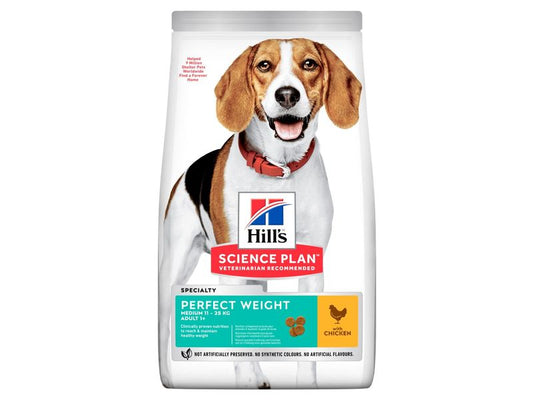 Hill's Science Plan Perfect Weight Medium Chicken 12kg