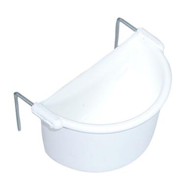 HATCHWELL 2-HOOK DRINKER WHITE SMALL