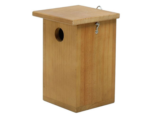 HB WOODEN WILD BIRD NEST BOX
