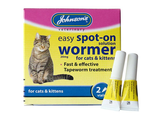 *NI VM  SPOT-ON WORMER CAT/KIT 2VIAL