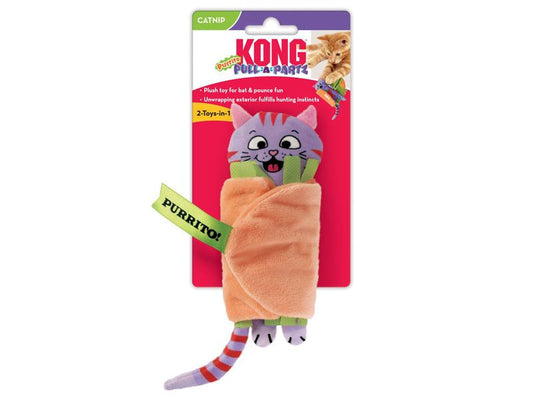 Kong Pull-A-Partz Purrito Cat Toy