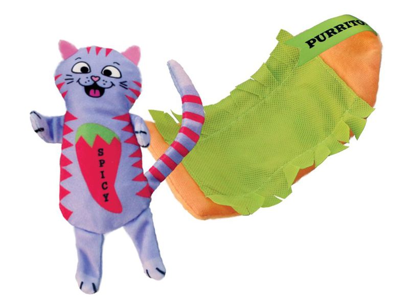 Kong Pull-A-Partz Purrito Cat Toy
