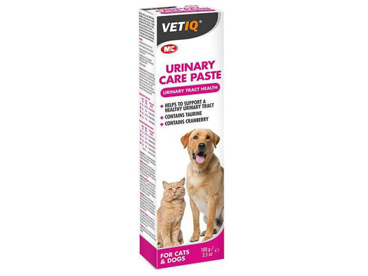 M&C VETIQ URINARY PASTE CAT & DOGS 100G