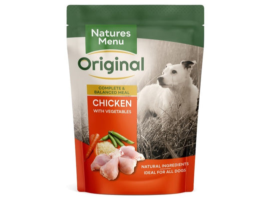Natures Menu Adult Dog Pouch Chicken 300g