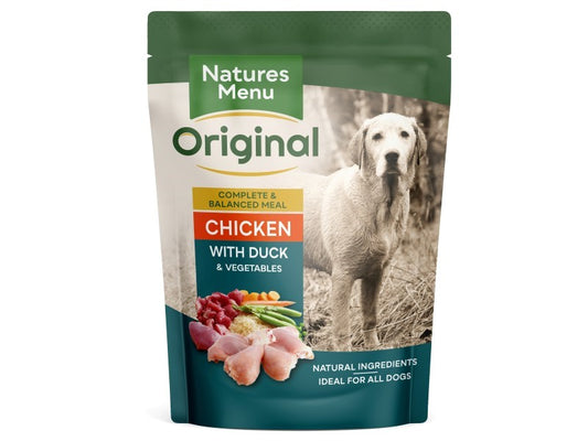 Natures Menu Adult Dog Pouch Chicken & Duck 300g
