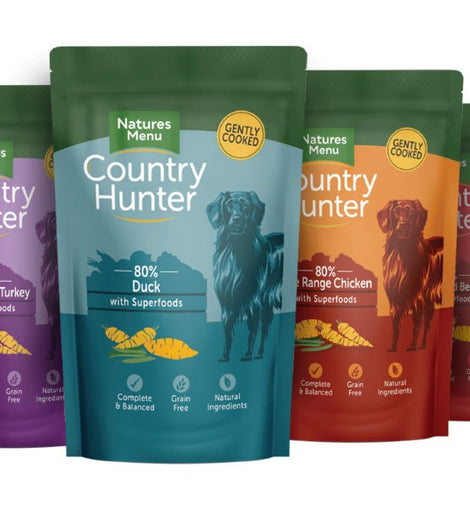 Natures Menu Country Hunter Dog Multipack 12x150g DirectParrots