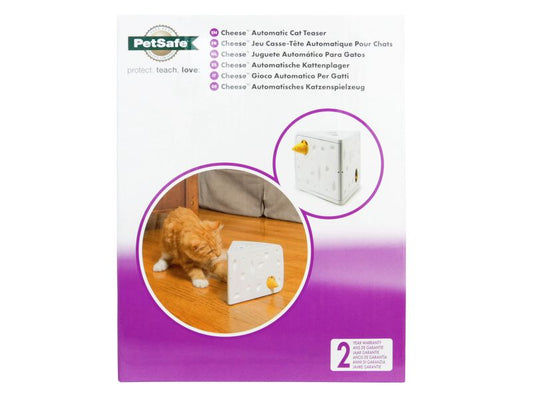 Petsafe Cheese Interactive Cat Toy
