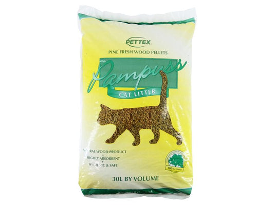 Pampuss Wood Pallet Cat Litter 30L