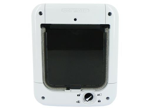 Microchip Cat Flap White