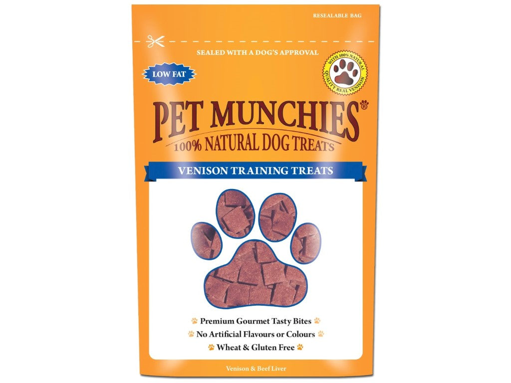 PET MUNCHIES VENISON TRAINING TREATS 50G